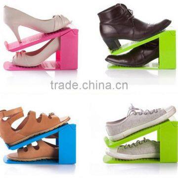 Plastic Multifunction Shoe Rack photo-2