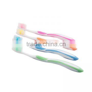 Non-slip Ergonomic Handle Soft Bristle Chinese Wholesale Oem Brand Adult Toothbrush photo-2