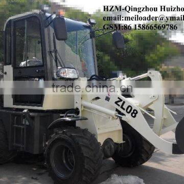 4WD Tractor HZM 908 Cheap Wheel Loader Price Chinese Wheel Loader Without Cabin for Sale photo-4