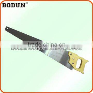 B9033 high quality hand saw with wooden handle