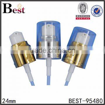 24mm personal care oil pump, high quality cosmetic package