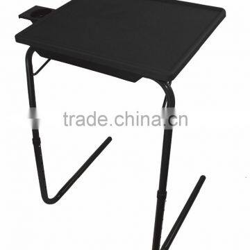 5 Starsuperdeal Portable and Foldable Black Tray Table