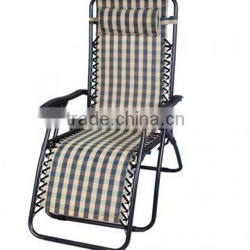 Stripe Color Folding Zero Gravity Recliner chair