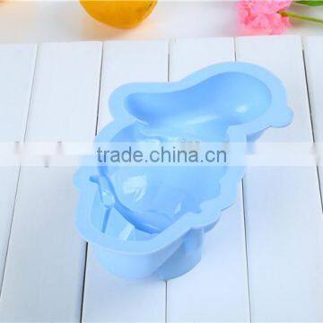 Funny Cake Mold Lovely Duck Shape Chocolate Silicone Mold Soap Mold photo-4