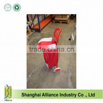 Black White Blue Travel Trolley Luggage Bag With Removable Wheels photo-4