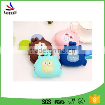 3D Cartoon Animal CandyCheap Cute Birthday Gift Cartoon Animal Silicone Jelly Coin Purse Mini Wallet