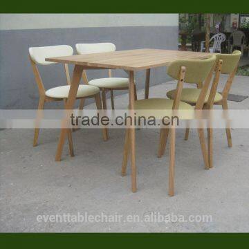 2016 Qingdao Wholesale Solid Wood Chair Dining Table photo-5