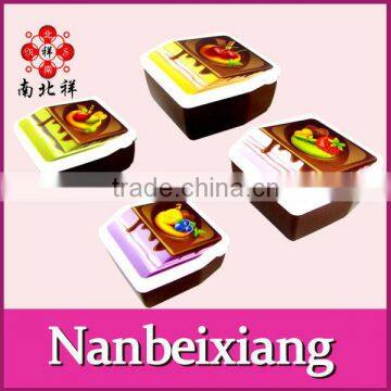 4Pcs Plastic Cookie Box