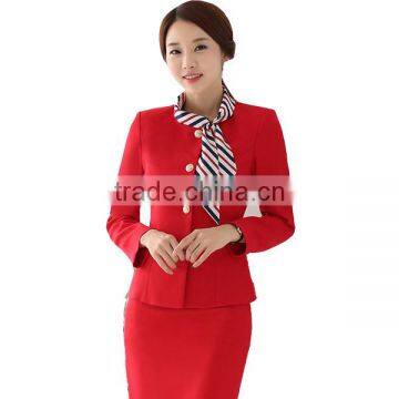 Airport Air Airline Asia Hostess Uniform For Womans Stewardess photo-5