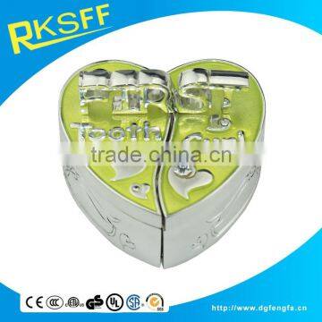 Zinc-alloy customized Bbay Tooth Box for Memory