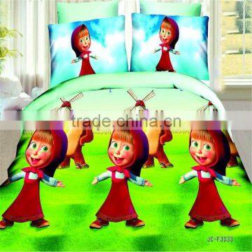 2016 New Arrival 3d Bedding Sets Leopard Printed Queen Size 4Pcs Bedclothes Pillowcases Bed Sheet Duvet Cover Set. photo-3