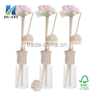 pink color solar flower for aroma reed diffuser