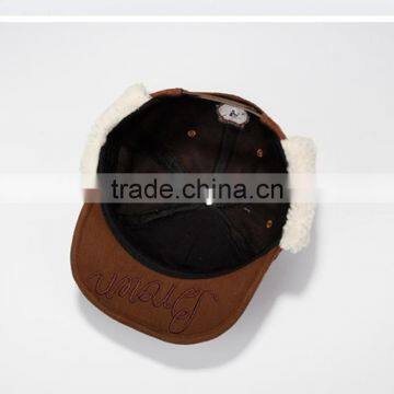 Winter Woolen Bear Style Baby Earflap Cap photo-5