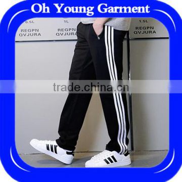 polyester breathable sports wear men jogger pants gym track pants