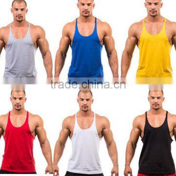 Wholesale Muscle Sleeveless Singlet Gym Tank Top Men Undershirt Fitness Vest