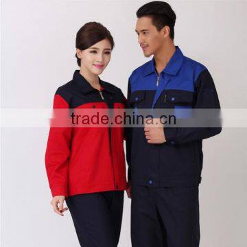 35%cotton,65%poly Mens Workwear short sleeves oil and gas station work Uniform