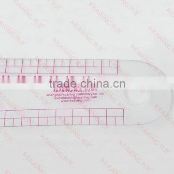 Chinese Manufacturer OEM HIP LINE SEWING RULER / Plastic 48cm French Curves for Fashion Design # 6248 photo-2
