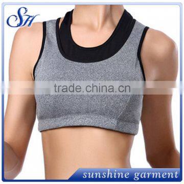 Latest design Gym workout running sports bra 2017