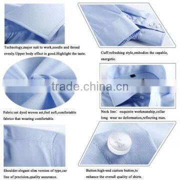 Store New Products Best Quality Gently Cvc Wholesale Button Down Shirts photo-2