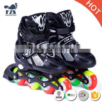 2017 Adjustable Skate Flashing Kids Roller Shoes Wholesale photo-5