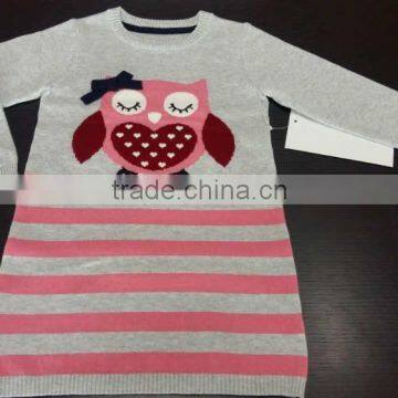 CHILDREN FREDDY DENNIS RED &amp; WHITE STRIPED KNITTED JUMPER SWEATER (W42)