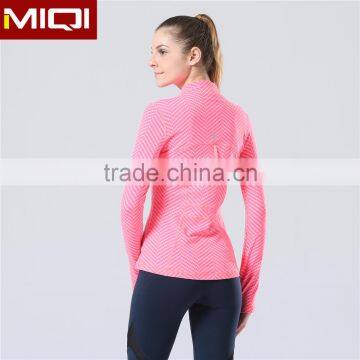 OEM & ODM supply womens sports wear yoga jacket supplex gym jackets