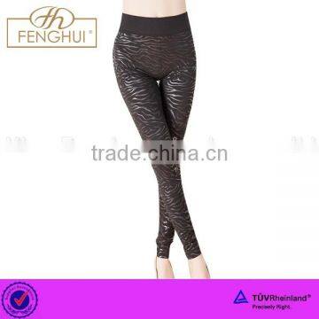 New show thin elastic printed leggings