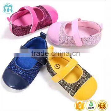 2017 lovly Sequins cute wedding princess baby shoes