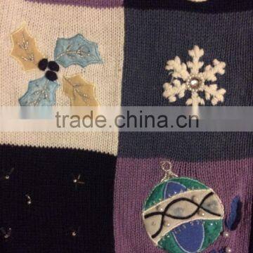 2016 Ugly Christmas Sweater Women Cardigan Sweater photo-3