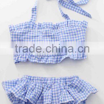 Fashionable macaron color baby swimsuit for 2017 summer wholesale