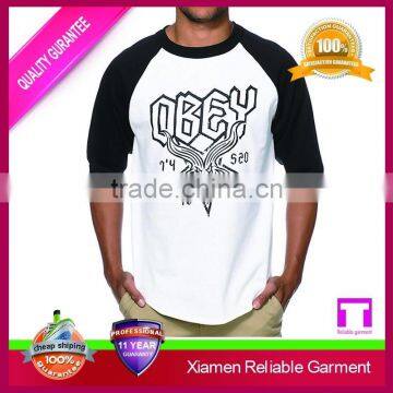 New Design 100% Cotton 3/4 Sleeve Hawaii Shirt , High Quality Wholesale Printing Custom Accepted photo-4