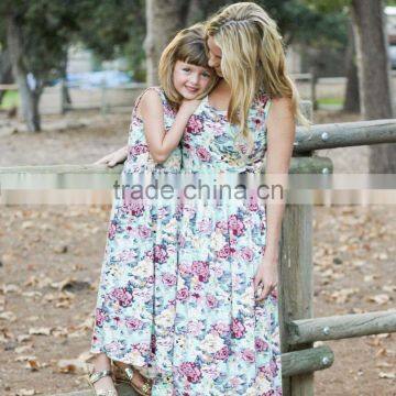 Mommy and Daughter Dress Family Set Clothes Family Matching Clothes Hot Sale photo-4