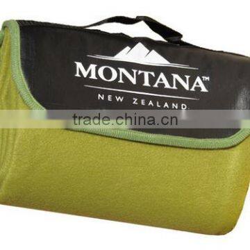 100% Polyester Designer Waterproof Polar Fleece Picnic Rug
