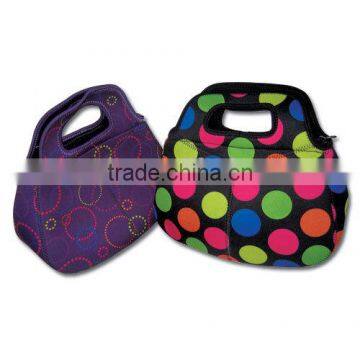 GR-W0107 full printing neoprene lunch tote bag for sale