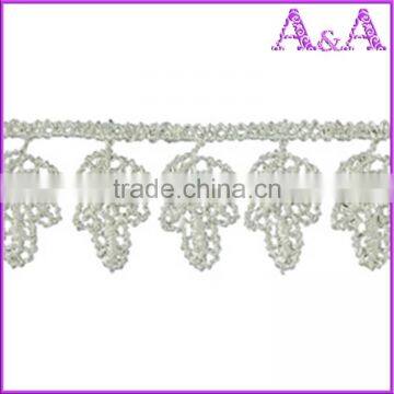 High Elastic Orange Chemical Lace Designs Customize For Cotton Sarees photo-2