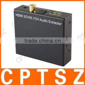 2-CH / 5.1-CH HDMI Audio Extractor - Black