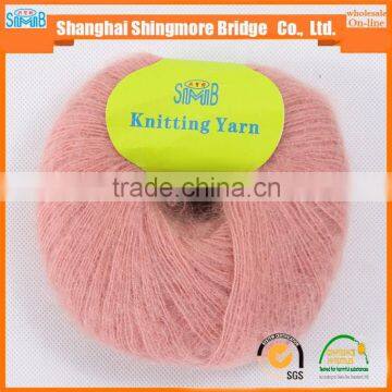 Textile Yarn China Supplier Hot Wholesale Oeko Tex Mohair Yarn for Hand Knitting in Very Cheap Prices photo-3