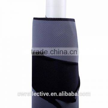 Silver Grey Spandex Reflective Fabric With Breathable Holes for Swimwear photo-3