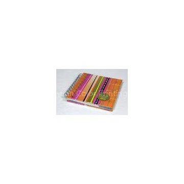 Spiral Binding Color Hardcover Book Printing Offset With Hot Stamping Cover