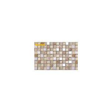 Proffesional Mesh - Mounted Backsplash Mosaic Glass Wall Tile For Bathroom