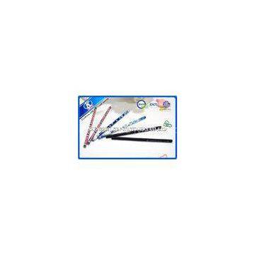 Customized Logo Printing Cylindrical Recycled Paper Pencils For Promotion / Gift