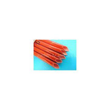 4.0KV Red White Yellow Silicone Fiberglass Sleeving Flexible and Flame Retardant