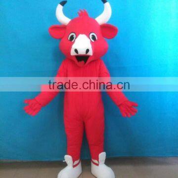 super lightweight bull mascot costumes red adult bull mascot costumes