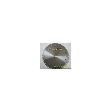 Laser saw blade for concrete