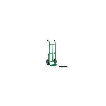 Green Steel Hand Truck (Dual Grip Handle)