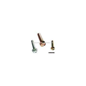 Slotted Indented Hex Head Machine Screws