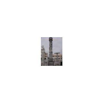 granite pillar (carving/sculpture)