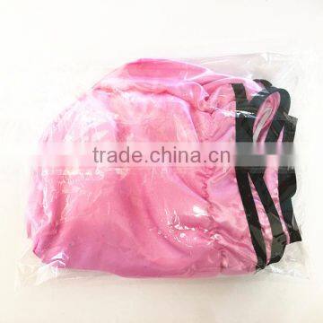 Pink Sleep Cap and Shower Hat With Bow photo-3