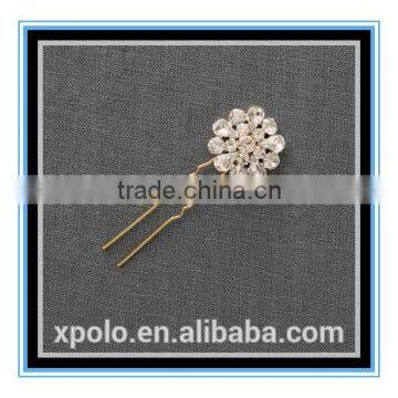 2016 Fashion Gold Small Wedding Hair Combs Gold Leaf Bridal Hair Comb Yiwu Wholesale photo-4