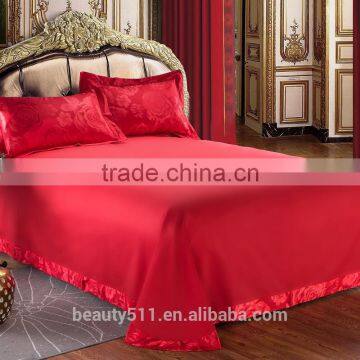 High Quality Cotton Bed Sheets 100% Polyester Bed Sheet BS467 photo-3